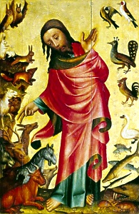 Meister Bertram: Erschaffung der Tiere